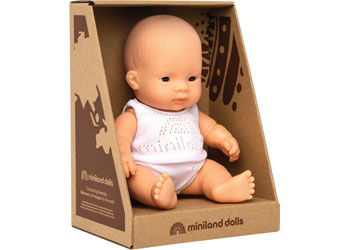 MiniLand Baby Doll Girl 21cm