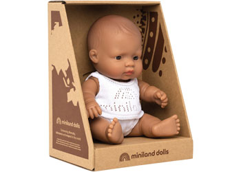 MiniLand Baby Doll Girl 21cm