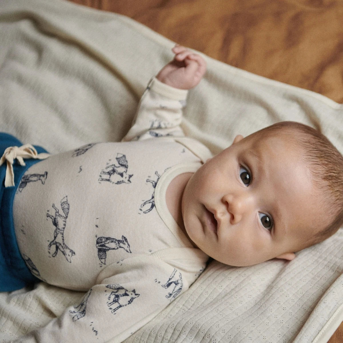 Nature Baby Long Sleeve Bodysuit Foxy