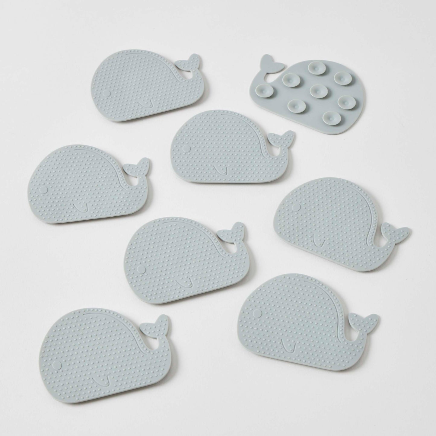 Nordic Kids Baby Bath Anti-Slip Whale Pads Set of 8