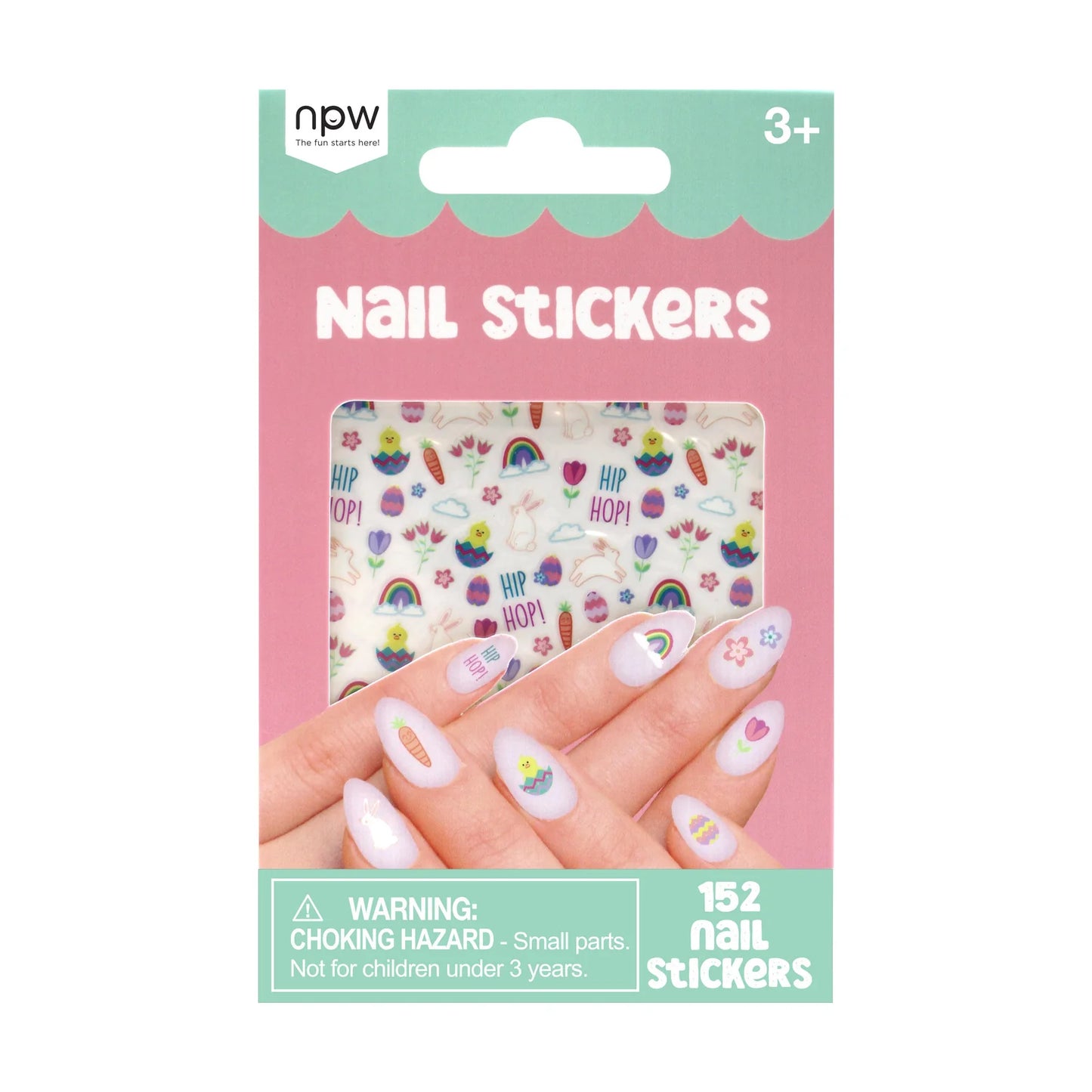 NPW Nail Stickers Easter Rainbow