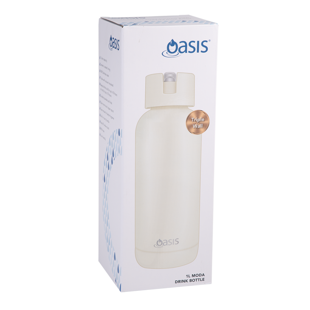Oasis Moda Drink Bottle Alabaster