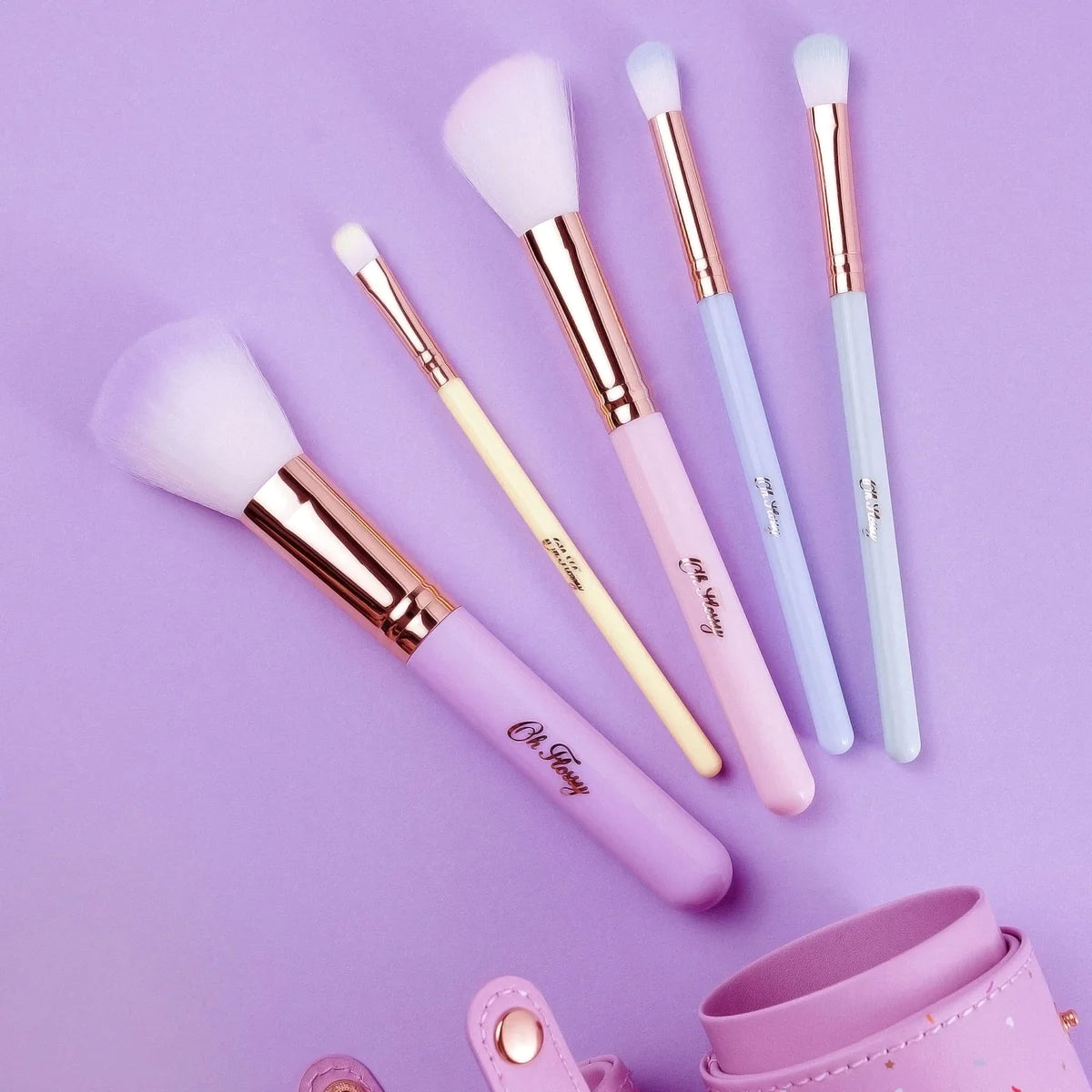 Oh Flossy 5pc Makeup Brush Set
