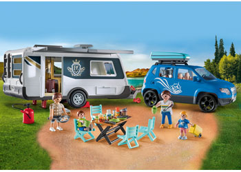 PlayMobil Caravan with Car