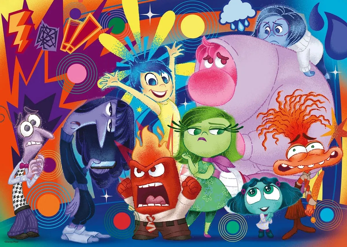 Ravensburger 1000pc Jigsaw Puzzle Inside Out 2 New Emotions At Headquarters