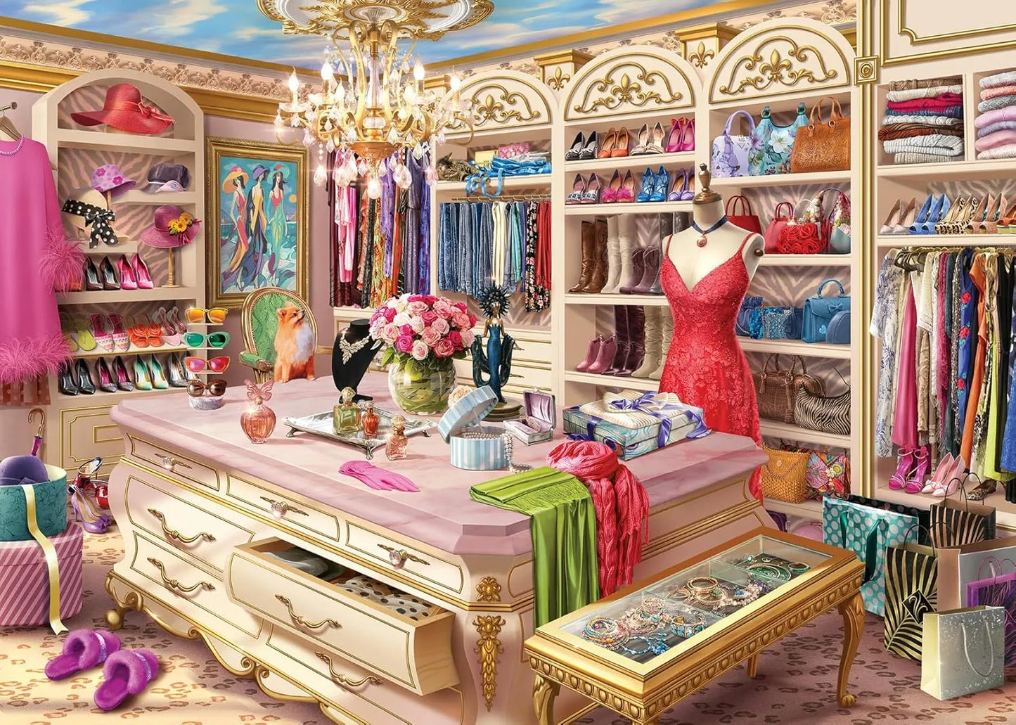 Ravensburger 1000pc Jigsaw Puzzle The Coveted Closet