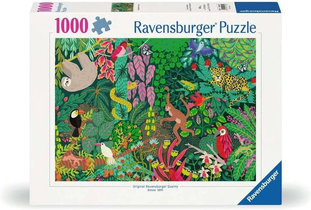 Ravensburger 1000pc Jigsaw Puzzle Magical Rain Forrest