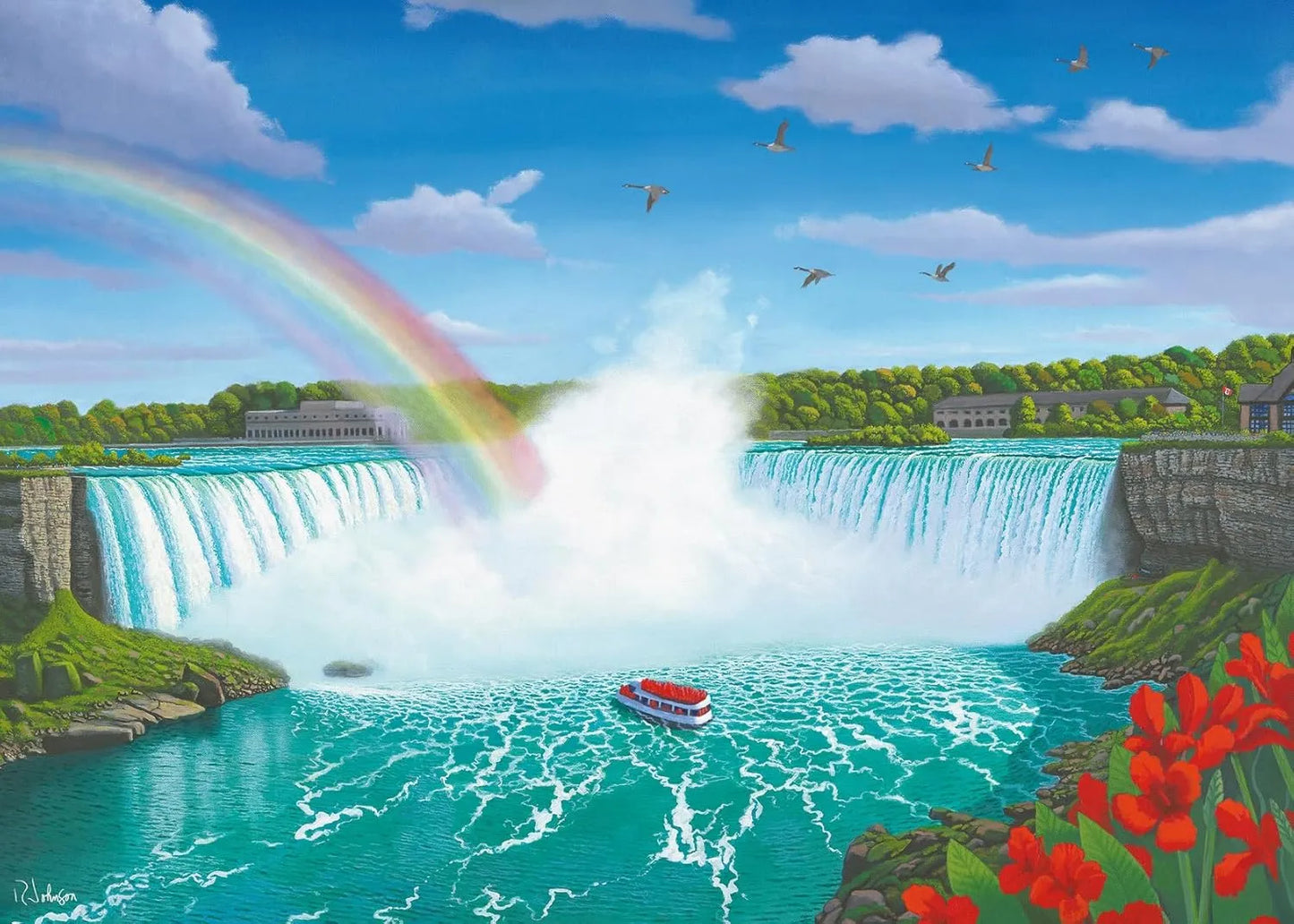 Ravensburger 1000pc Jigsaw Puzzle Niagara Falls