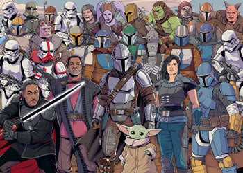 Ravensburger 1000pc Jigsaw Puzzle Star Wars Mandolorian Challenge
