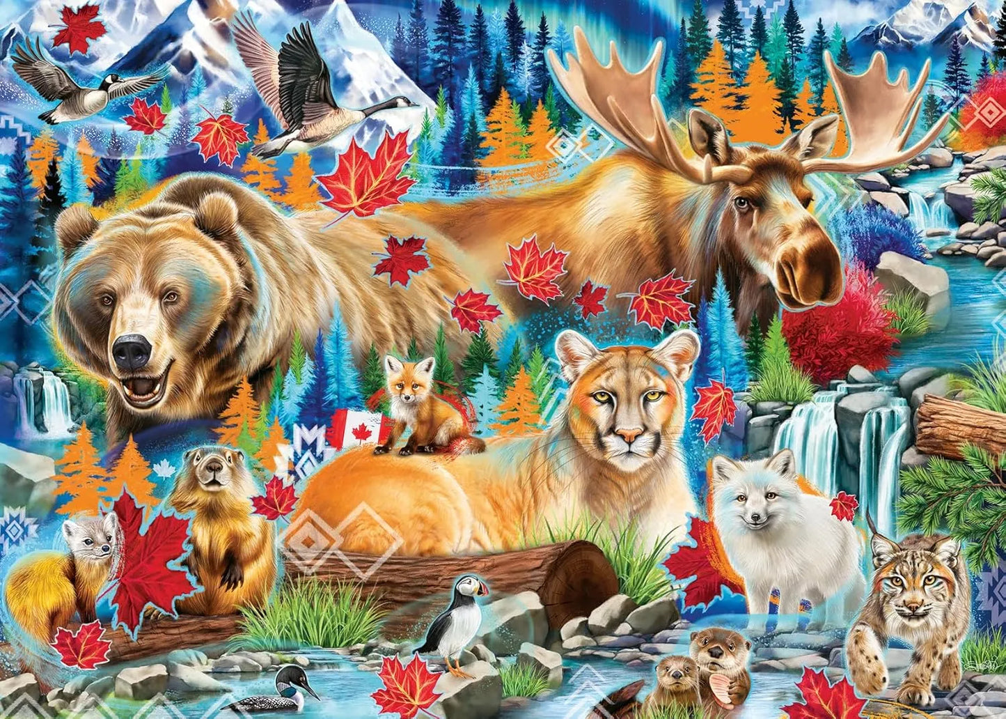 Ravensburger 1000pc Jigsaw Puzzle Wild Canada