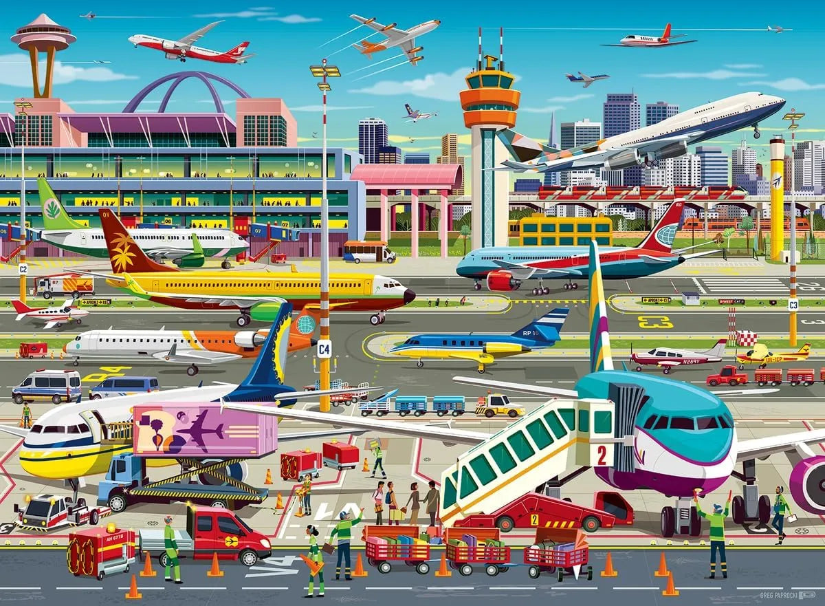 Ravensburger 150pc Jigsaw Puzzle Airport Central