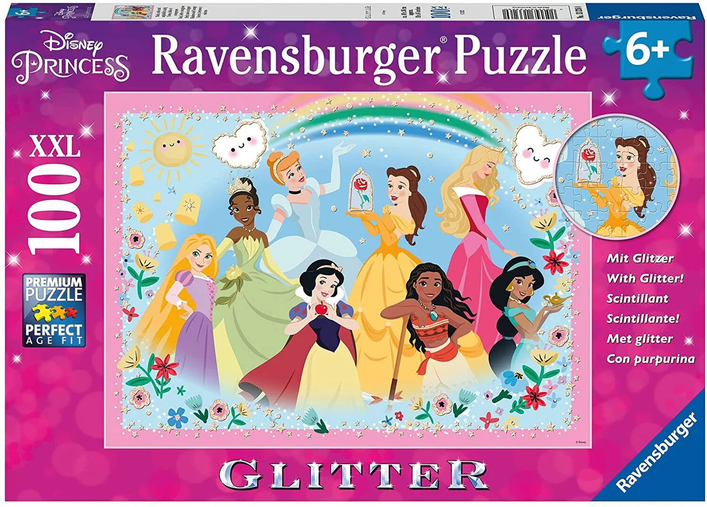 Ravensburger 100pc Jigsaw Puzzle Kindness and Courage Glitter