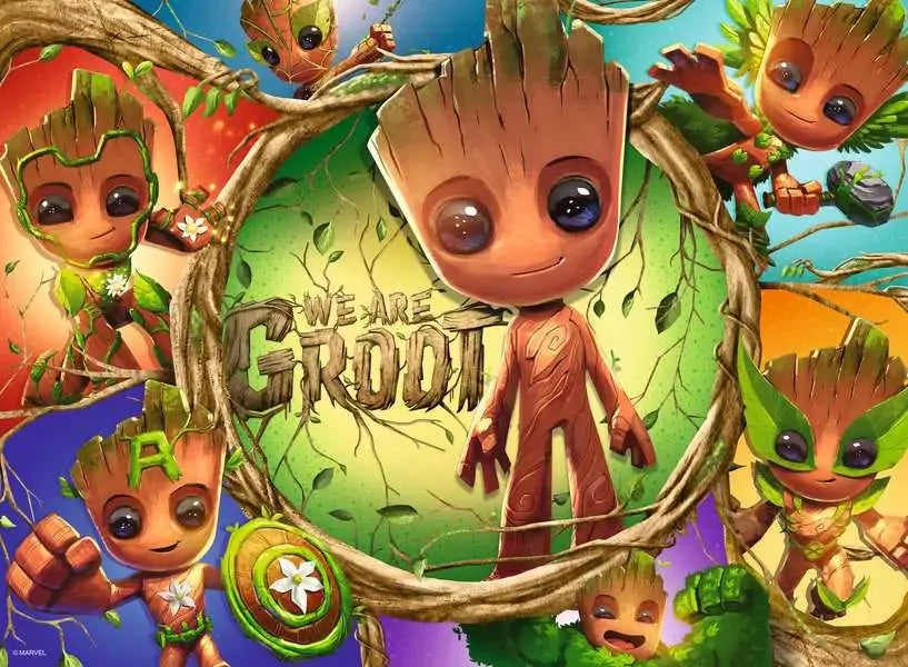 Ravensburger 100pc Jigsaw Puzzle Marvel We Are Groot