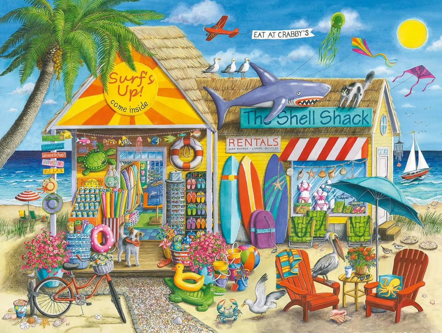 Ravensburger 1500pc Jigsaw Puzzle Surf's Up