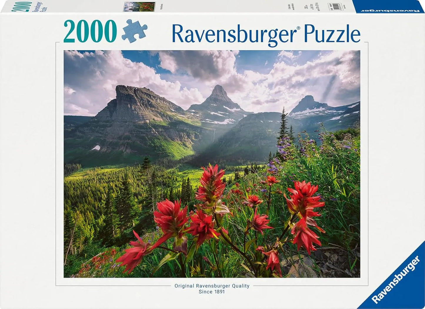 Ravensburger 2000pc Jigsaw Puzzle Pristine Mountains