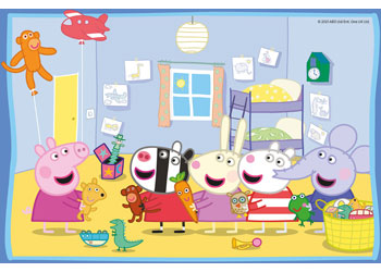 Ravensburger 2x12pc Jigsaw Puzzle Peppa Pig Peppa's Adventure