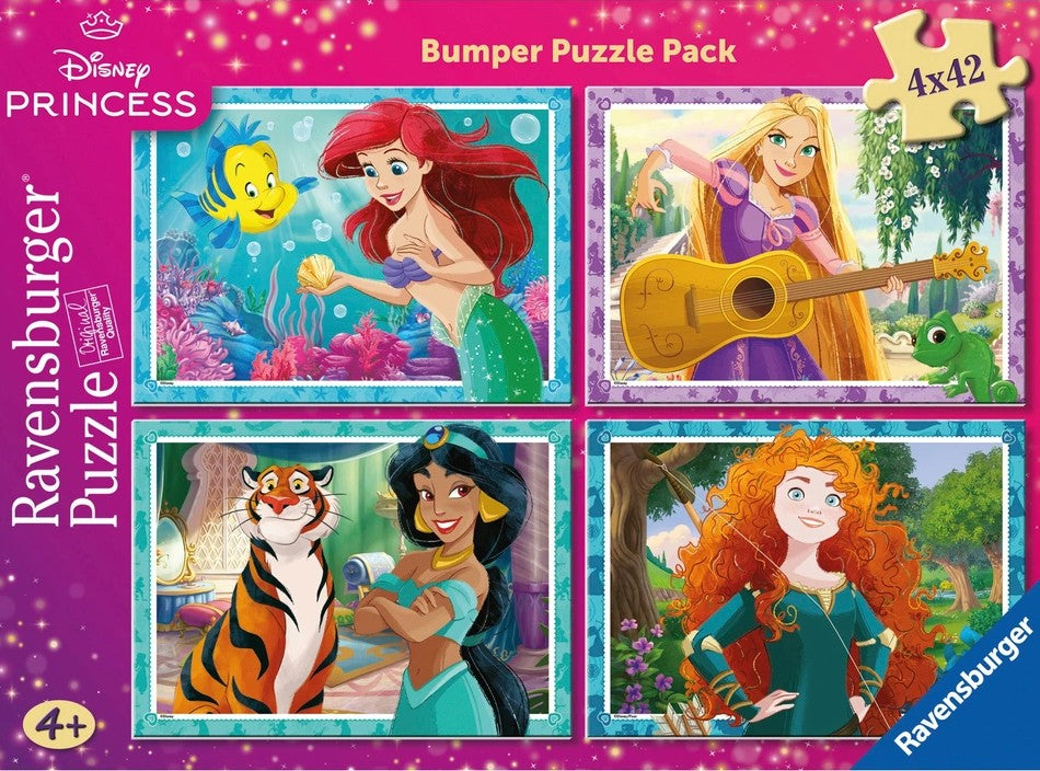 Ravensburger 4x42pc Jigsaw Puzzle Disney Believe In Yourself