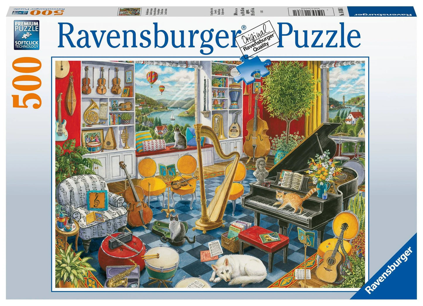 Ravensburger 500pc Jigsaw Puzzle Music Room