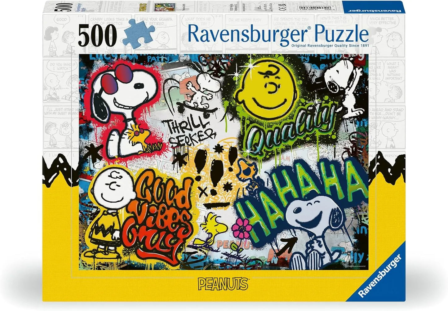 Ravensburger 500pc Jigsaw Puzzle Peanuts Graffiti
