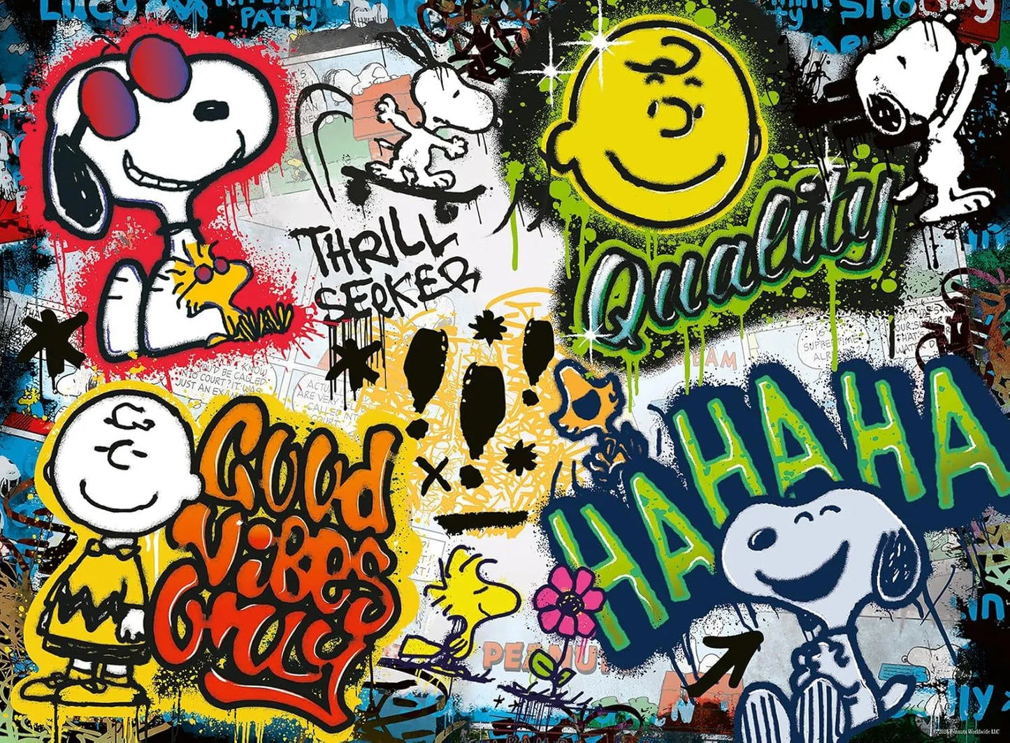 Ravensburger 500pc Jigsaw Puzzle Peanuts Graffiti