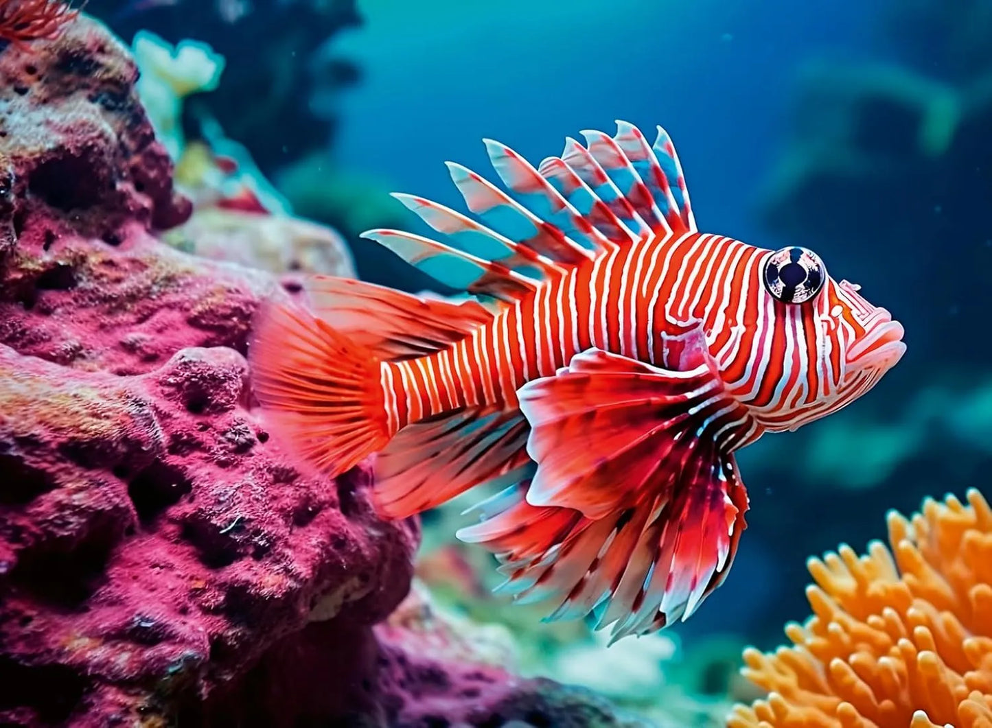 Ravensburger 500pc Jigsaw Puzzle Red Lionfish
