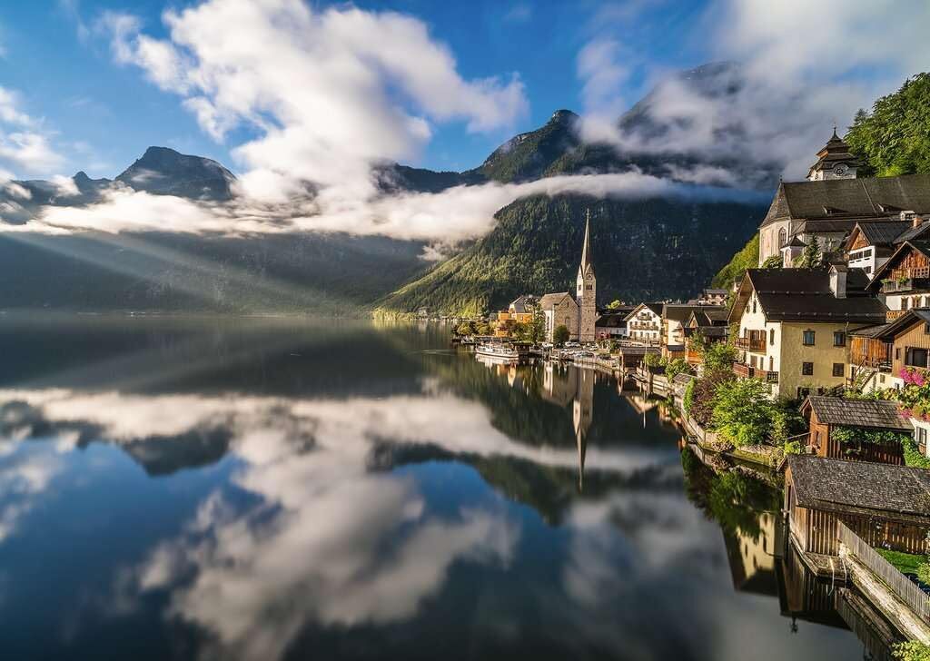 Ravensburger 1000pc Jigsaw Puzzle Mysterious Hallstatt