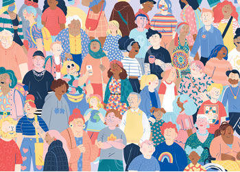 Ravensburger 1000pc Jigsaw Puzzle Puzzle People