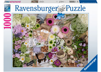 Ravensburger 1000pc Jigsaw Puzzle Splendid Flower Love