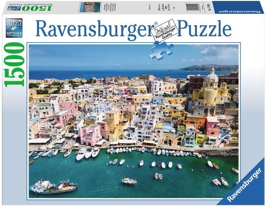Ravensburger 1500pc Jigsaw Puzzle Colourful Procisa Italy