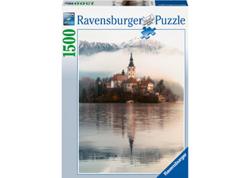 Ravensburger 1500pc Jigsaw Puzzle The Island of Wishes Bled, Slovenia