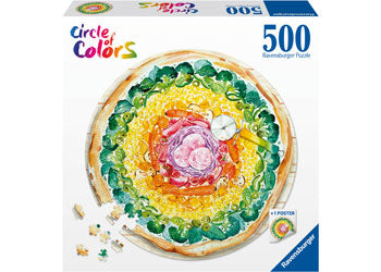 Ravensburger 500pc Jigsaw Puzzle Circle Of Colours Pizza