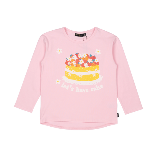 Rock Your Baby Let's Have Cake Long Sleeve Tee