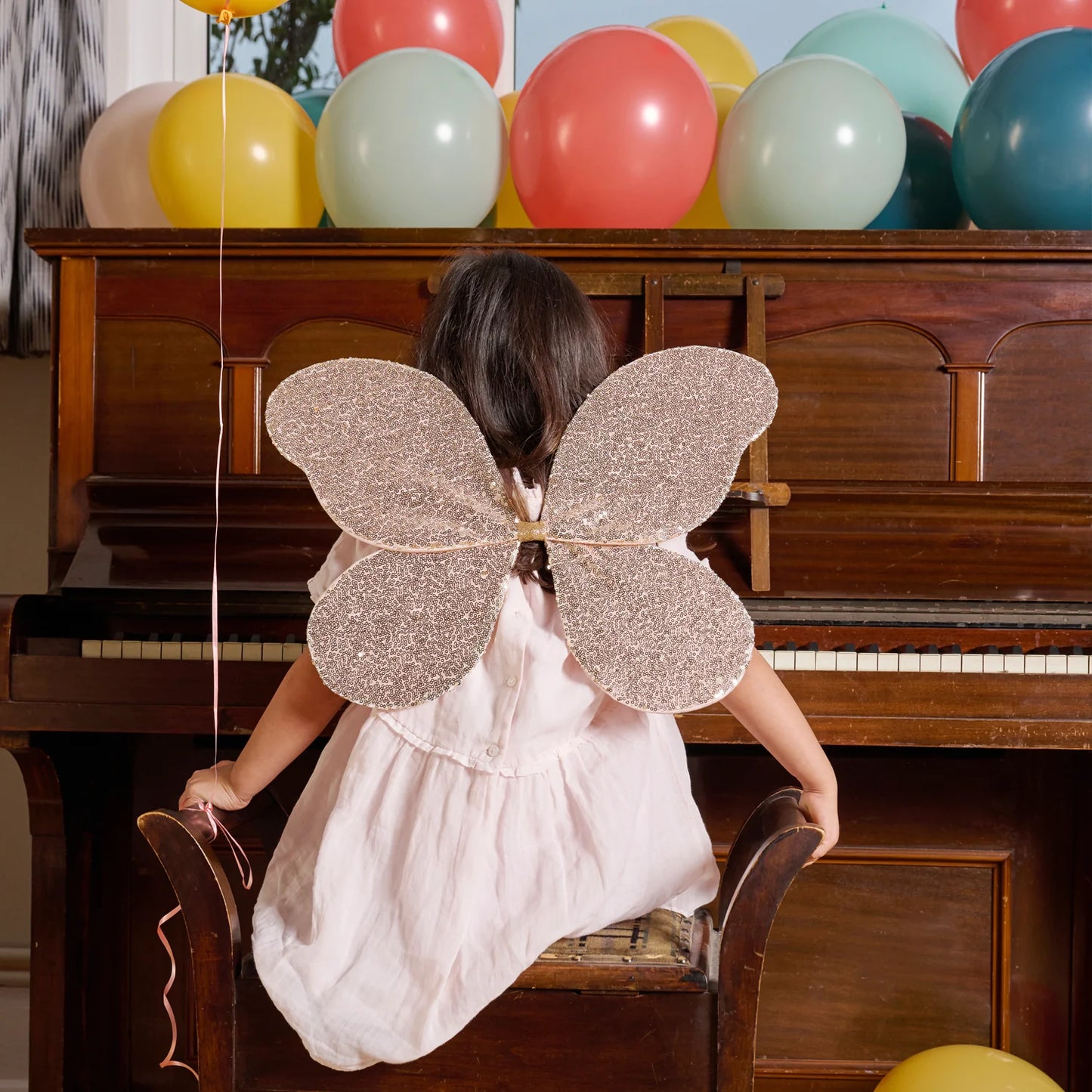 Rockahula Magical Sequin Gold Fairy Wings