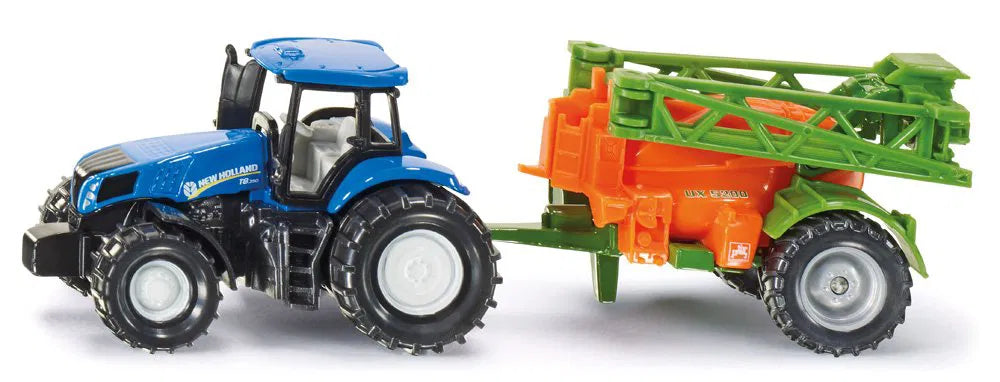 SIKU New Holland Tractor with Crop Sprayer