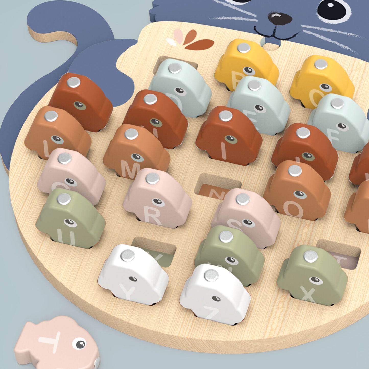 Speedy Monkey Fishing Alphabet Game