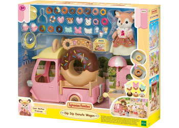 Sylvanian Families Dip Dip Donuts Wagon