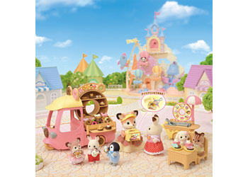 Sylvanian Families Dip Dip Donuts Wagon