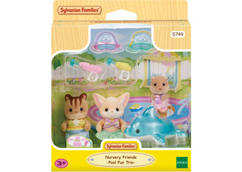 Sylvanian Families Nursery Friends Pool Fun Trio