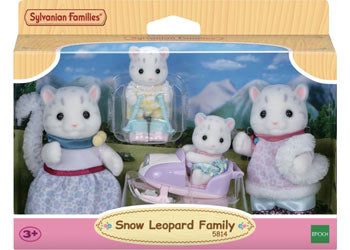 Sylvanian Families Snow Leopard Family
