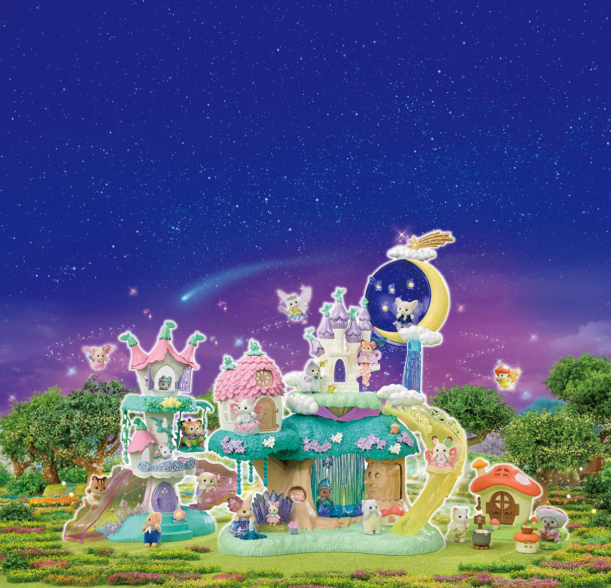 Sylvanian Families Woodland Wonder Fairy Castle