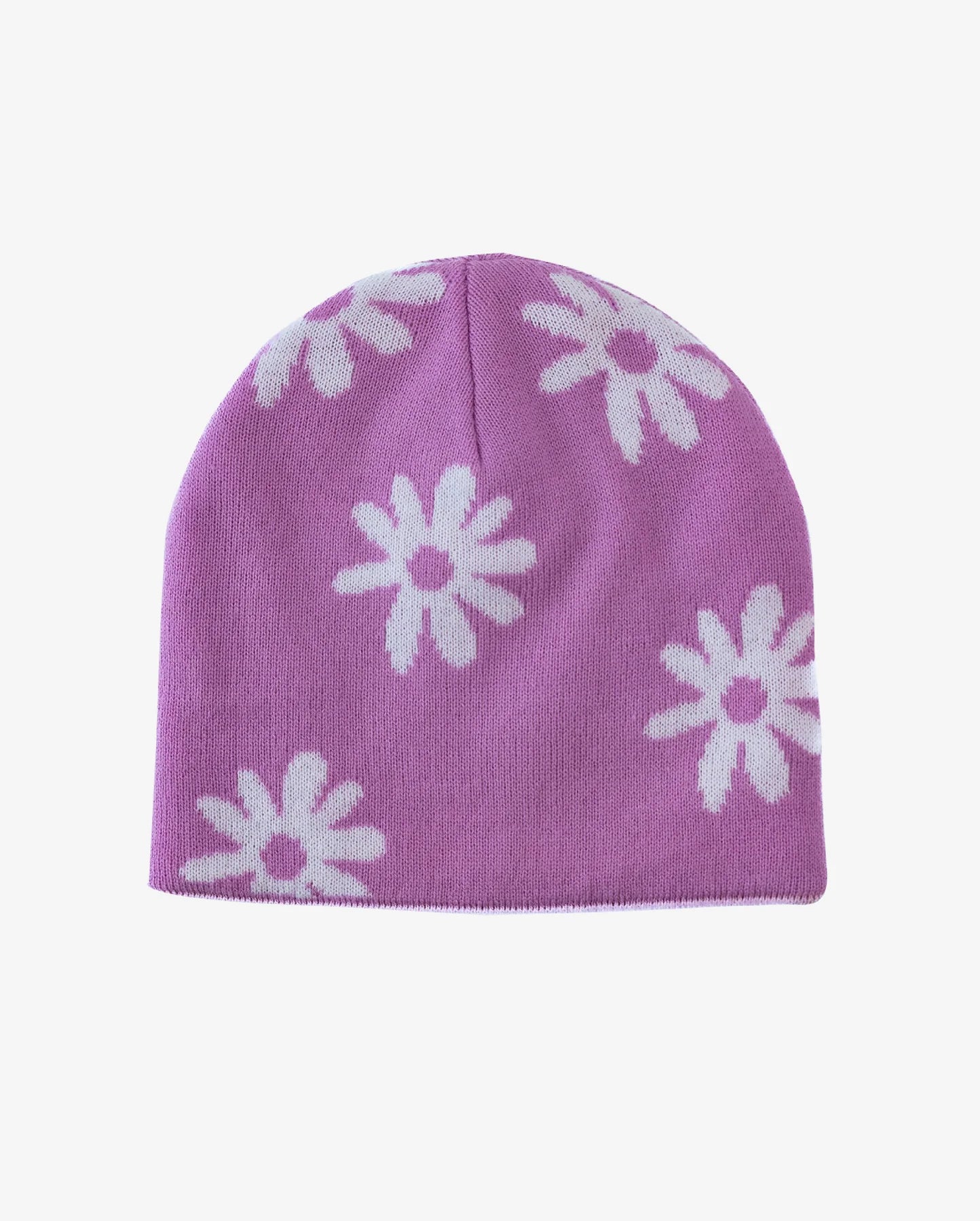 The Girl Club Lilac Daisy Beanie