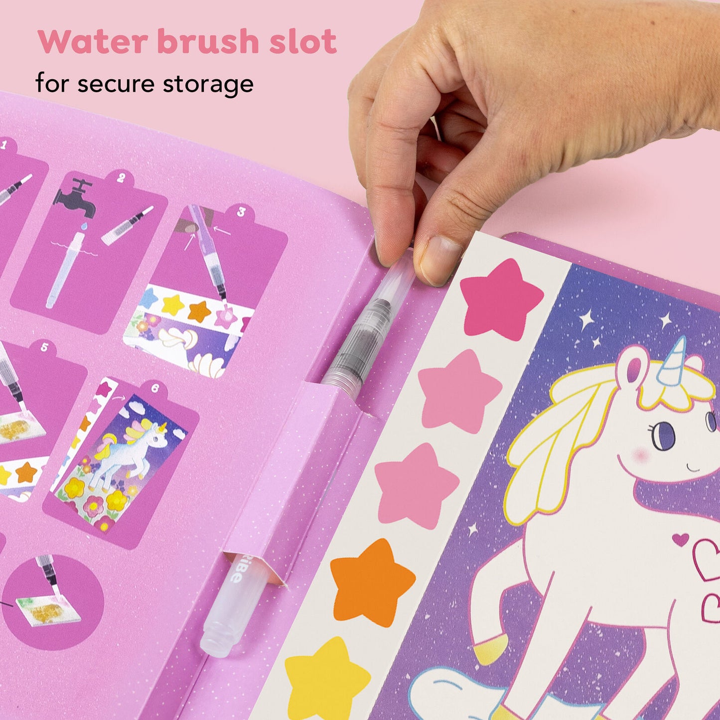 Tiger Tribe Paint A Picture Set Unicorn Skies