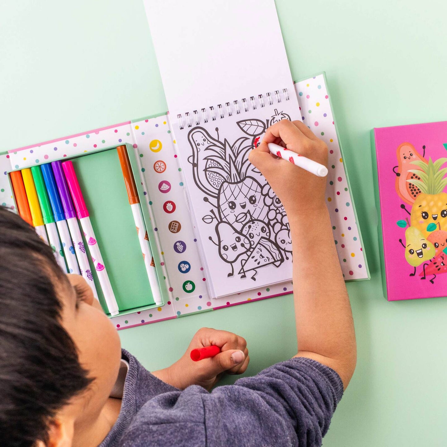 Tiger Tribe Scented Colouring Set Fruity Cutie