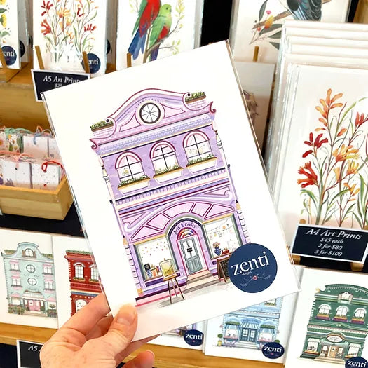 Zenti Designs Art Shop Art Print