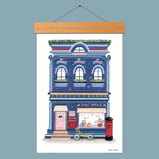 Zenti Designs Post Office Art Print