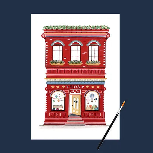 Zenti Designs Toy Shop Art Print