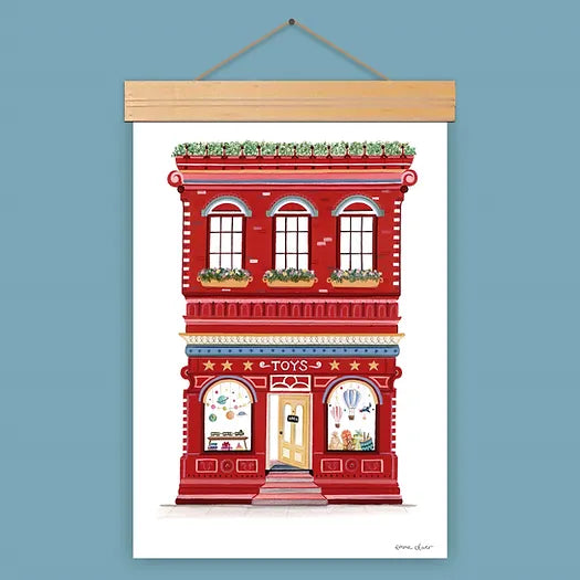 Zenti Designs Toy Shop Art Print