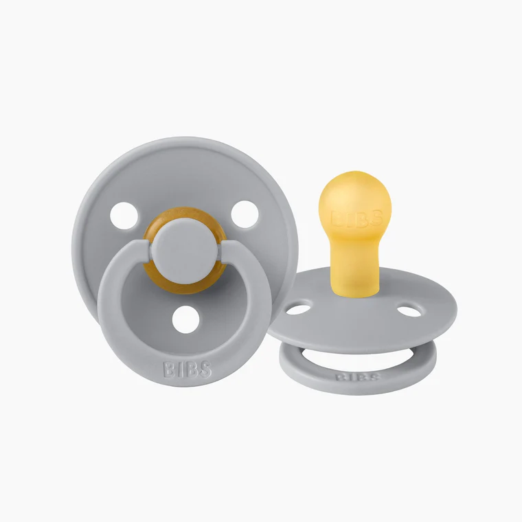 BIBS Cloud Round Pacifier Twin Pack