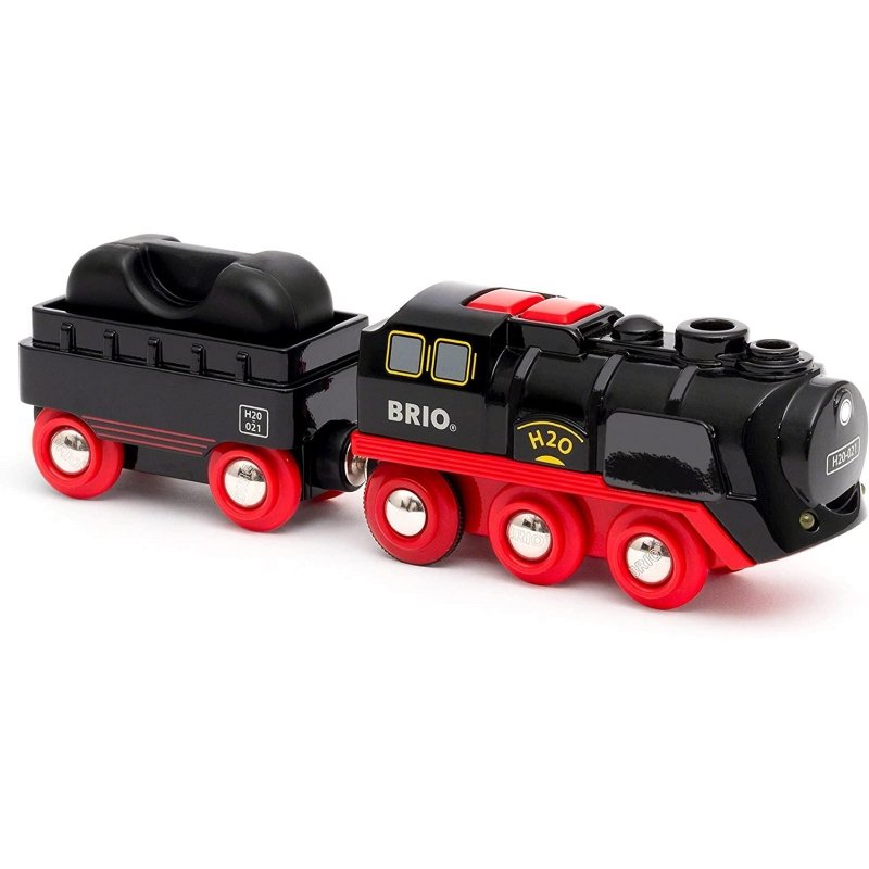 BRIO Battery Operated Steaming Train 3pc