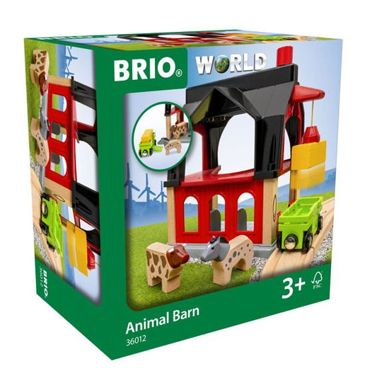 BRIO Animal Barn 6 Pieces